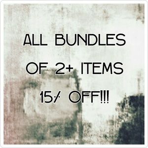 15% off bundles